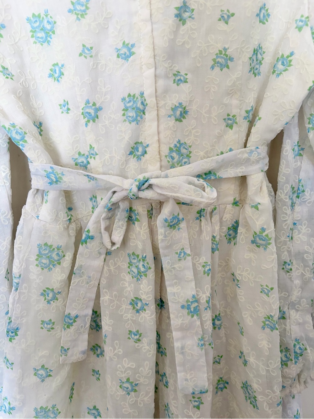 vintage 70s prairie dress - Picture 5 of 7